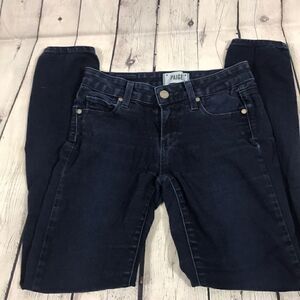 Paige Verdugo Ankle Size 25 dark wash, some signs of stretch GUC